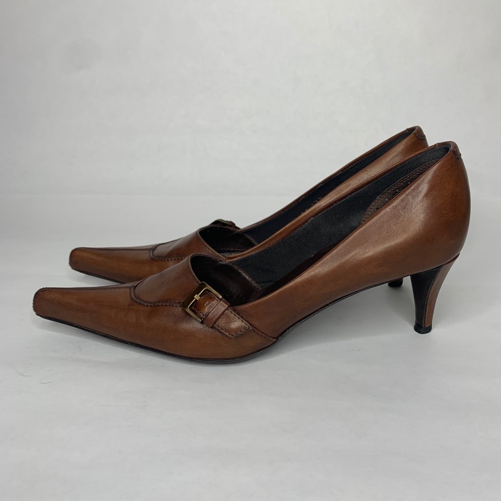 Yves Saint Laurent Brown Heels